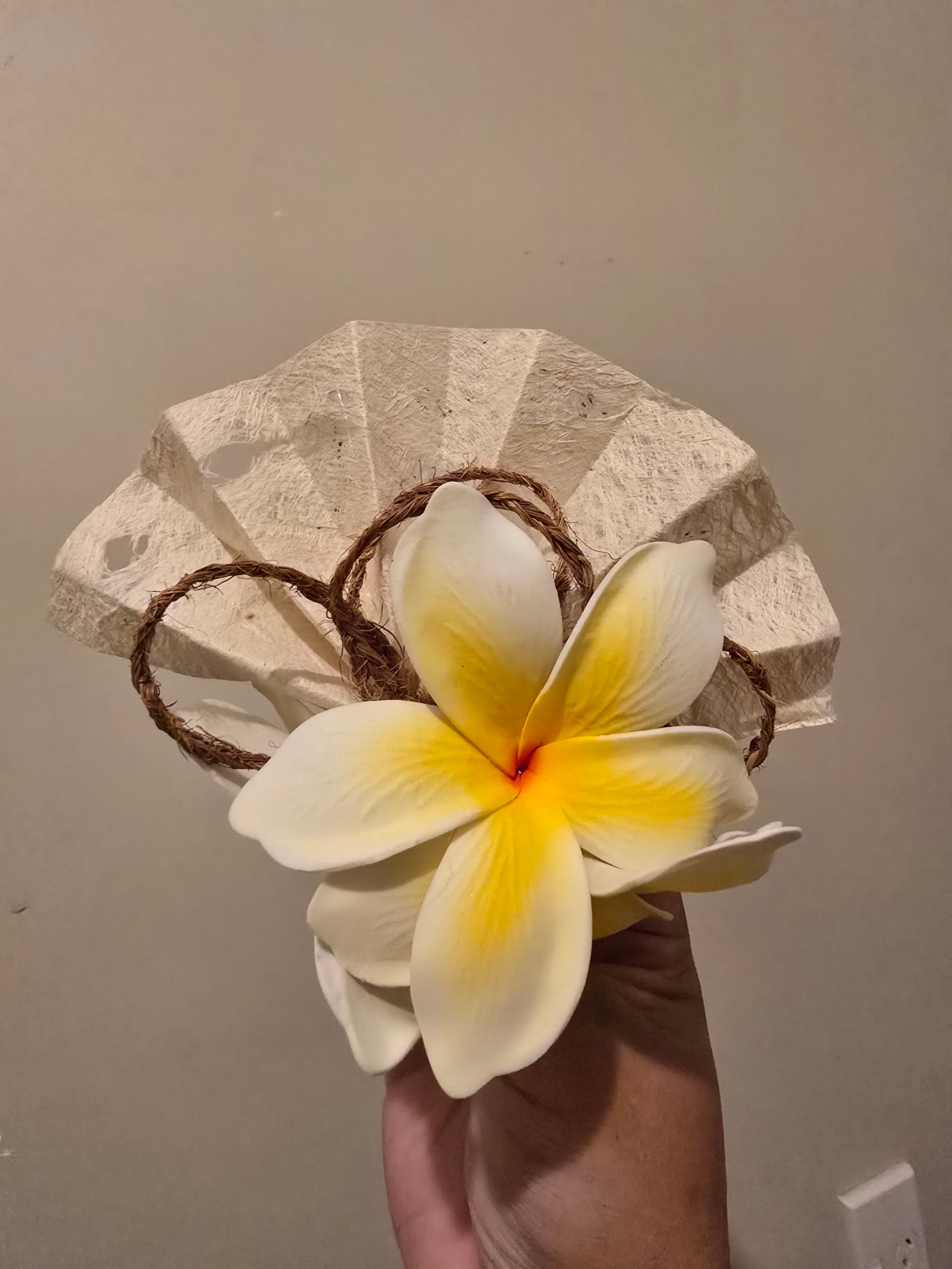 Plumeria | Fan Masi Clip