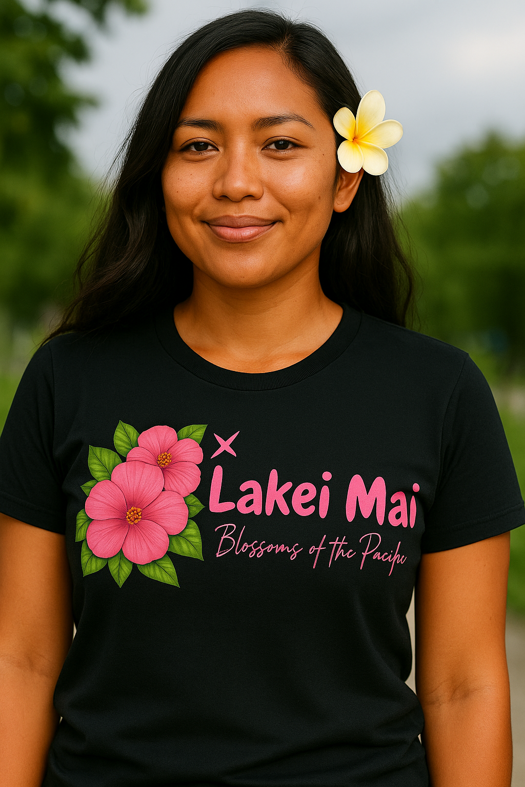 Blossoms of the Pacific - Black 🌺