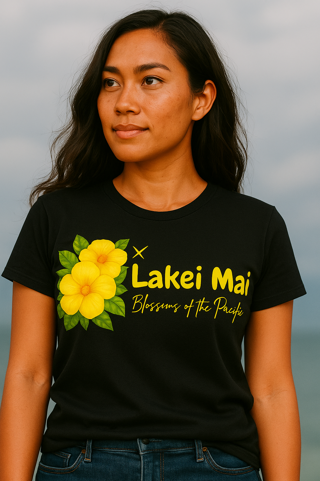 Blossoms of the Pacific - Black 🌺